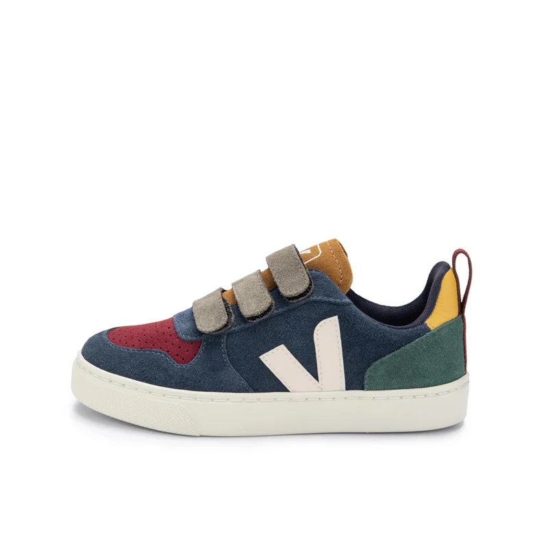 Deportiva serraje azul V10VEL Veja