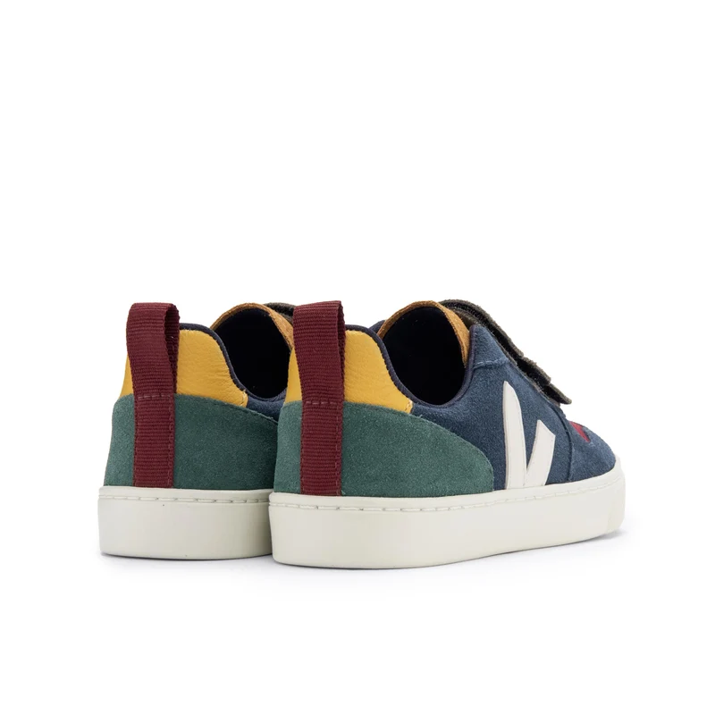 Deportiva serraje azul V10VEL Veja