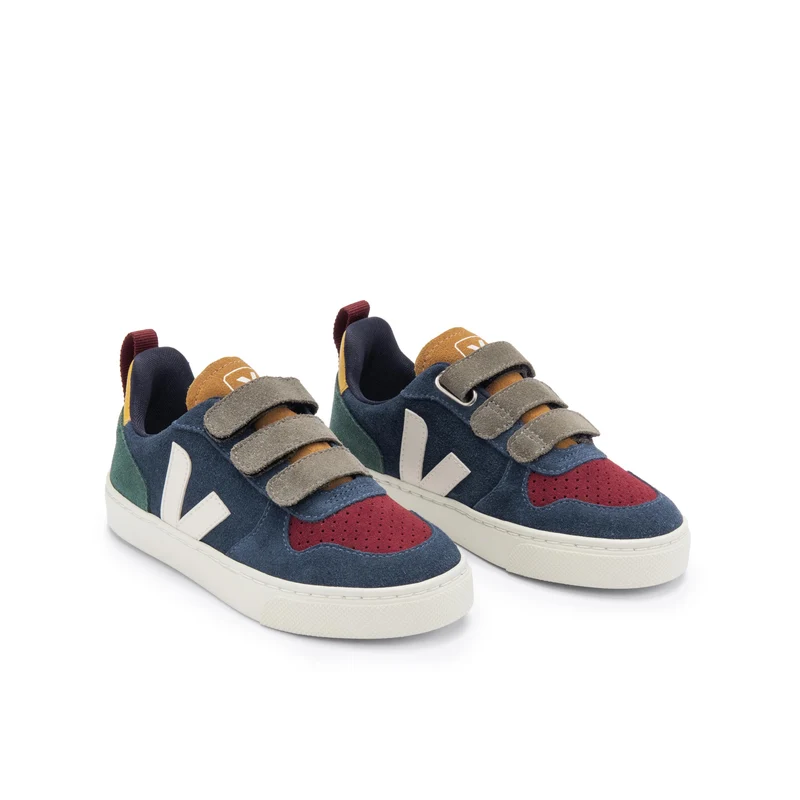 Deportiva serraje azul V10VEL Veja