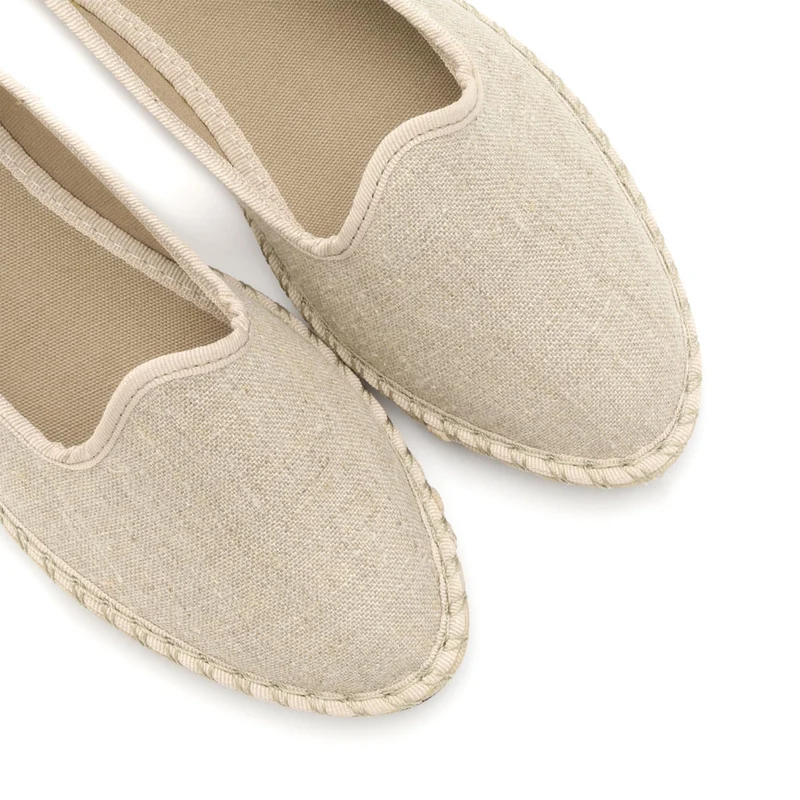 Veneciana lino beige TOP Pepa & Cris