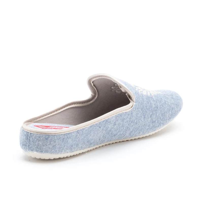 Zapatilla casa celeste 63525 Norteñas