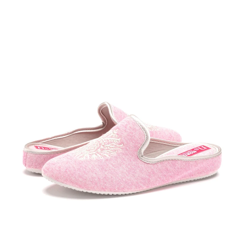 Zapatilla casa rosa 63525 Norteñas