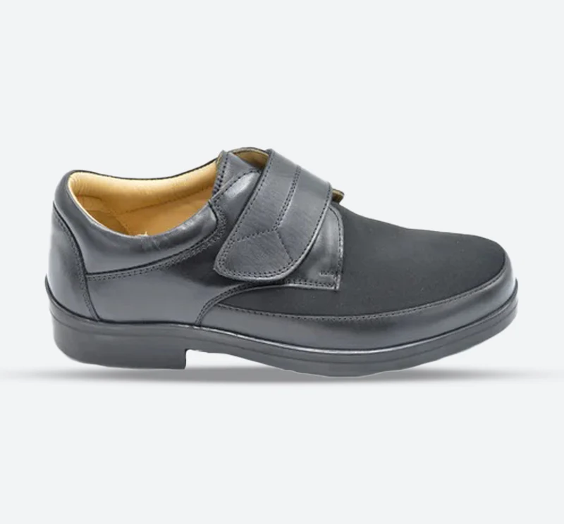 Zapatos Roamers M195A de ajuste ancho para hombre