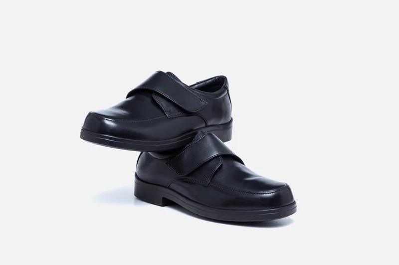 Zapatos de velcro Tredd Well David de ajuste ancho para hombre