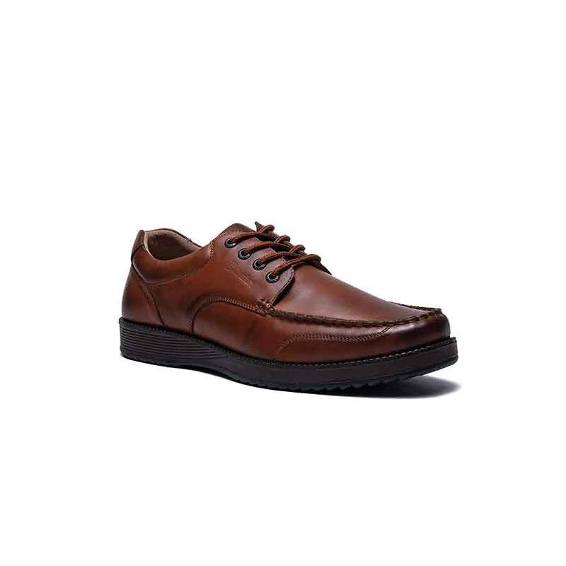 Zapatos con cordones Grunwald 1723 de corte ancho para hombre
