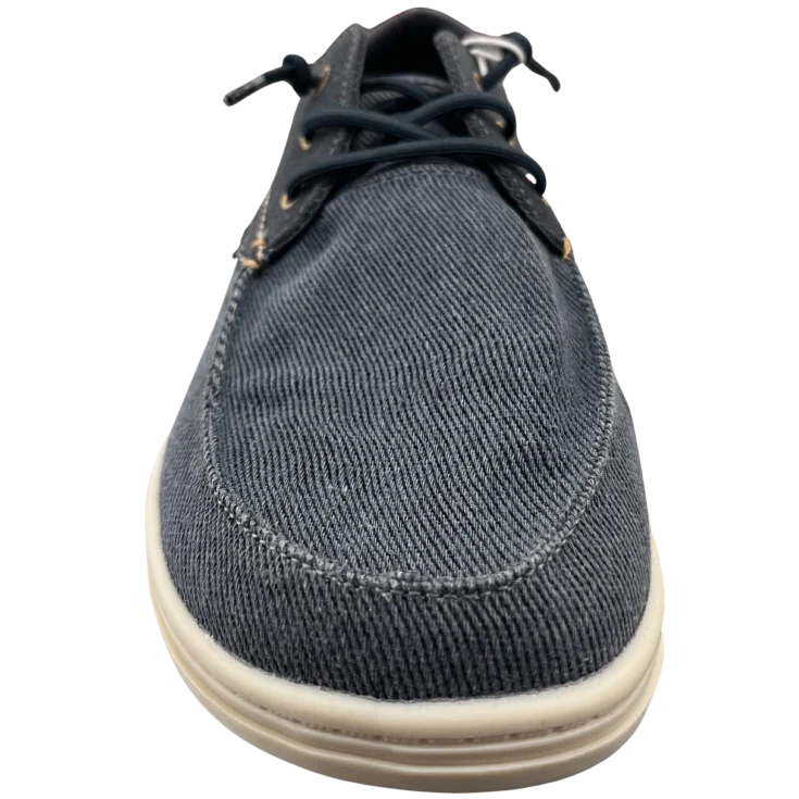 HOMBRE CASUAL ZAPATO CRO TEXTIL NAVY