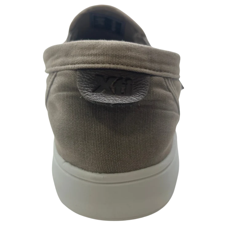 HOMBRE CASUAL ZAPATO CRO TEXTIL TAUPE