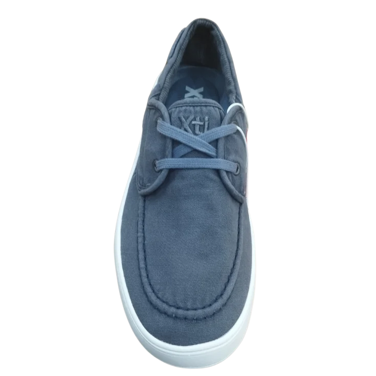 HOMBRE CASUAL ZAPATO CRO TEXTIL NAVY