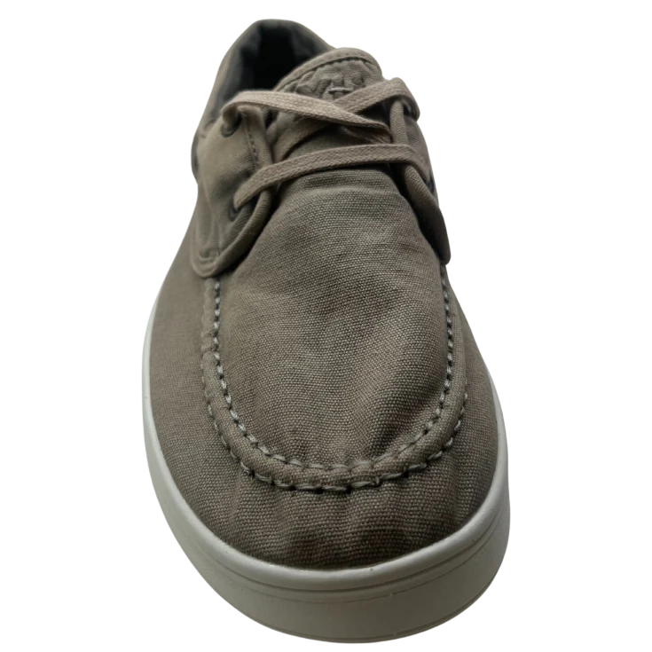 HOMBRE CASUAL ZAPATO CRO TEXTIL TAUPE
