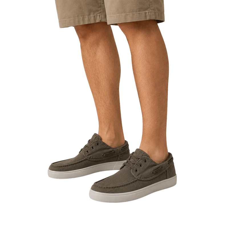 HOMBRE CASUAL ZAPATO CRO TEXTIL KAKI