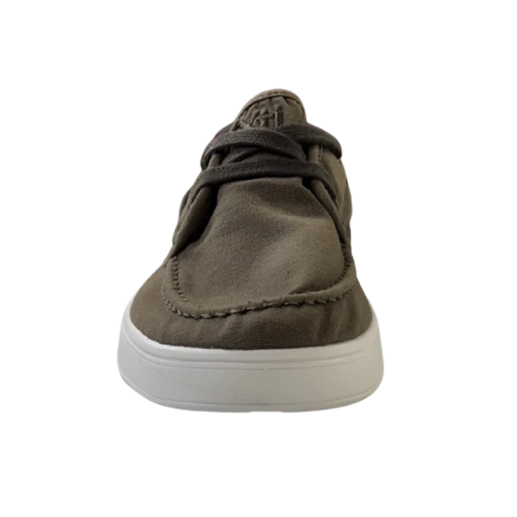 HOMBRE CASUAL ZAPATO CRO TEXTIL KAKI