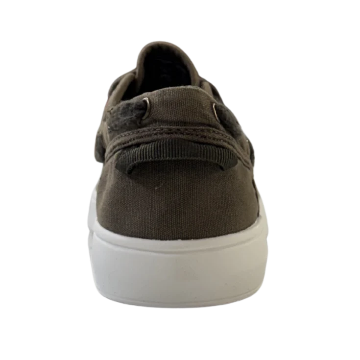 HOMBRE CASUAL ZAPATO CRO TEXTIL KAKI