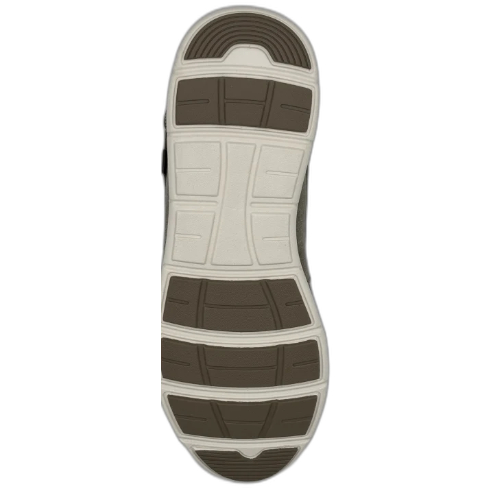 HOMBRE CASUAL ZAPATO CRO TEXTIL TAUPE