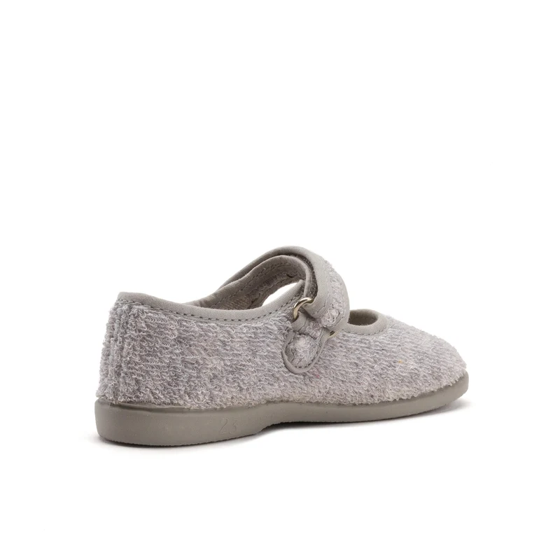 Zapatilla casa gris claro 1800F Vulladi