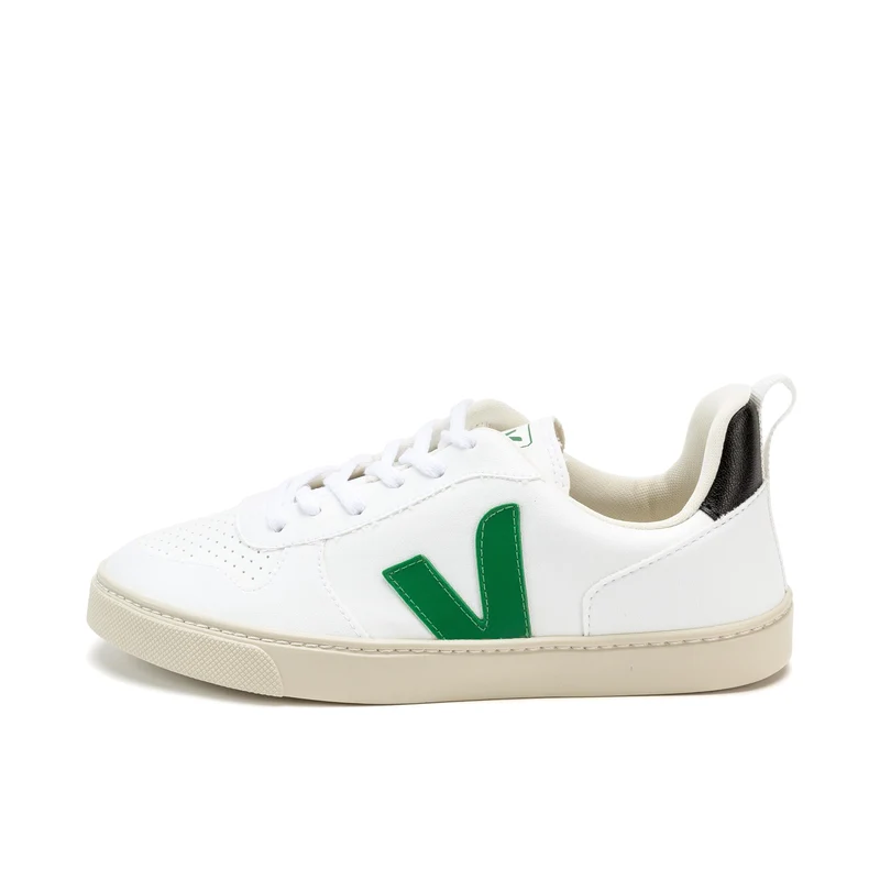 Deportiva blanco/esmeralda SMALLV10 Veja
