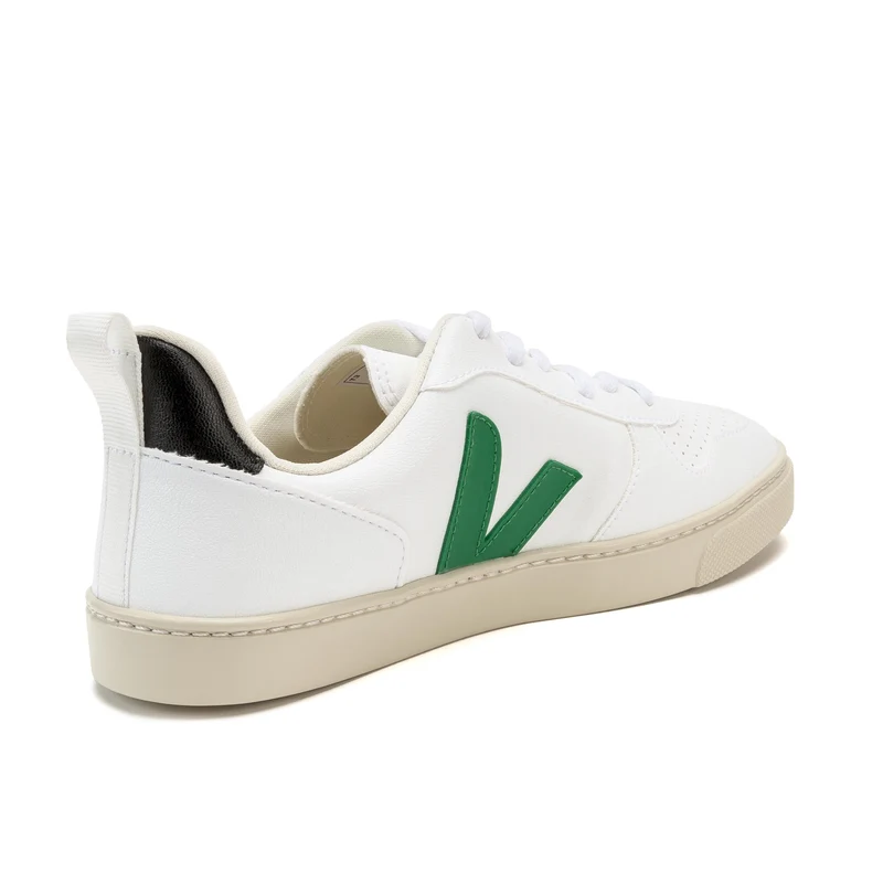 Deportiva blanco/esmeralda SMALLV10 Veja