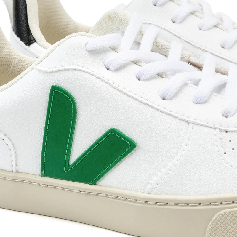 Deportiva blanco/esmeralda SMALLV10 Veja