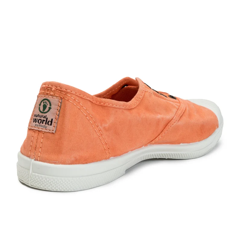 Zapatilla mandarina LONA102 Natural World