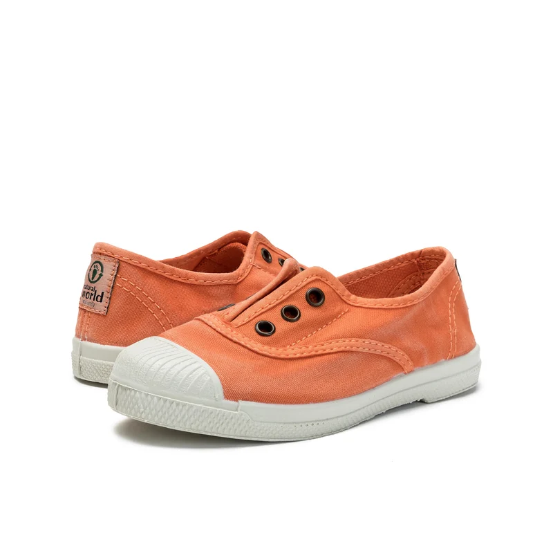 Zapatilla mandarina LONA470 Natural World