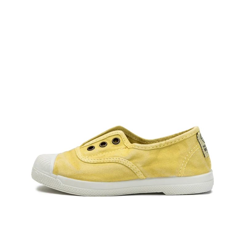 Zapatilla amarilla LONA470 Natural World