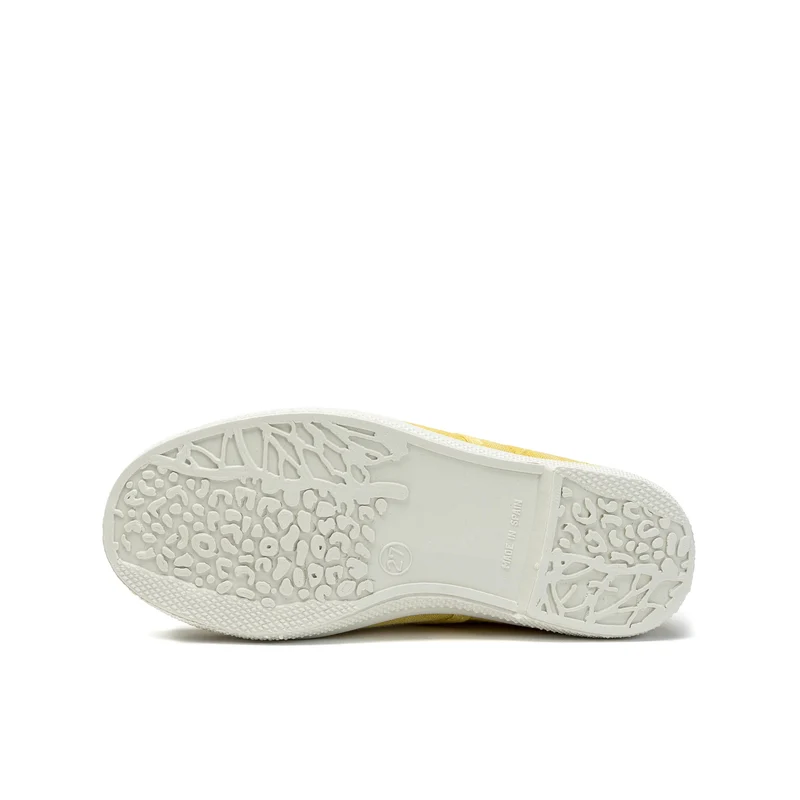 Zapatilla amarilla LONA470 Natural World