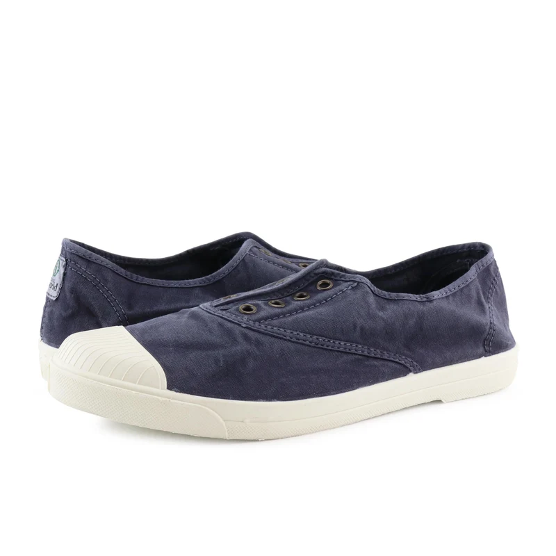 Zapatilla azul lavado LONA3102 Natural World