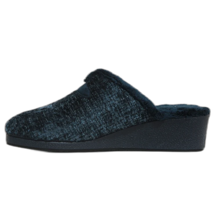 MUJER ZAPATILLAS DE ESTAR POR CASA BALMES (ZCO.CHAPA-SIN BANDA) MARINO