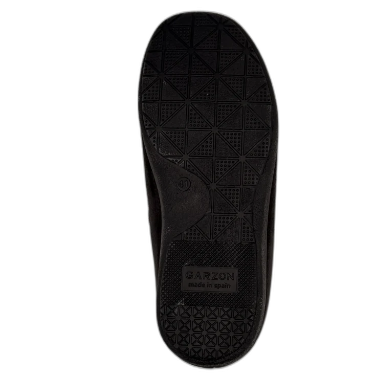 MUJER ZAPATILLAS DE ESTAR POR CASA ANACONDA (COPETE LICRA) NEGRO