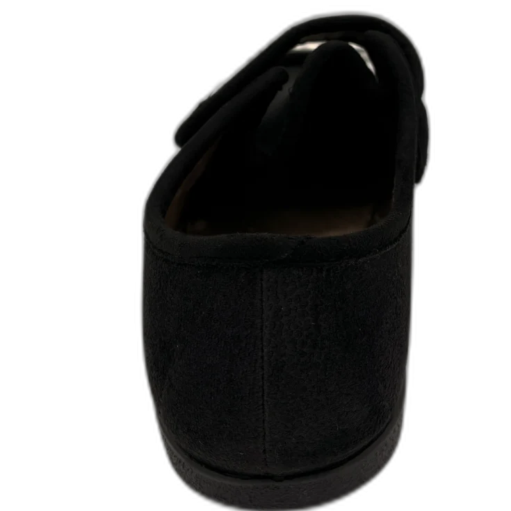 MUJER ZAPATILLAS DE ESTAR POR CASA ANACONDA (COPETE LICRA) NEGRO