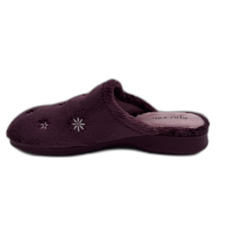 MUJER ZAPATILLAS DE ESTAR POR CASA MONTLIS (B. 7 MARGARITAS) MORA-MALVA