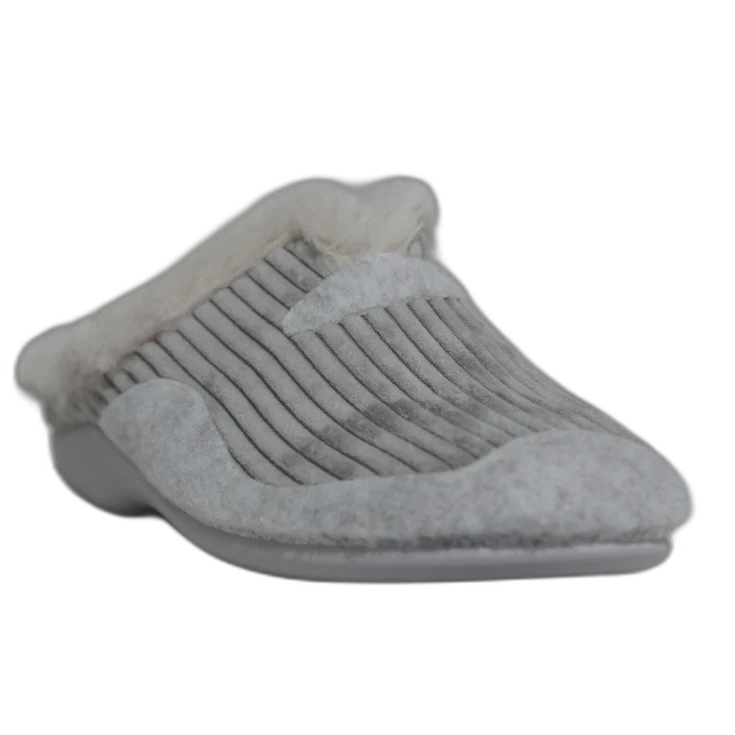 MUJER ZAPATILLAS DE ESTAR POR CASA FARM (ZCO.CHAPA-BANDA) TAUPE-ARENA
