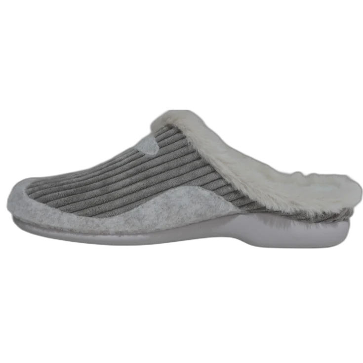 MUJER ZAPATILLAS DE ESTAR POR CASA FARM (ZCO.CHAPA-BANDA) TAUPE-ARENA