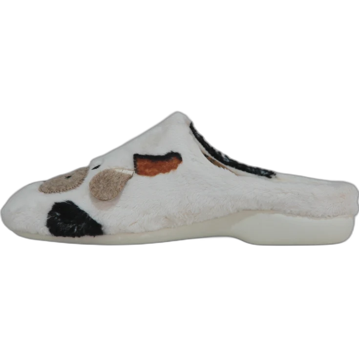 MUJER ZAPATILLAS DE ESTAR POR CASA MONTLIS (S. PAREJA / VACAS 3D) ARENA