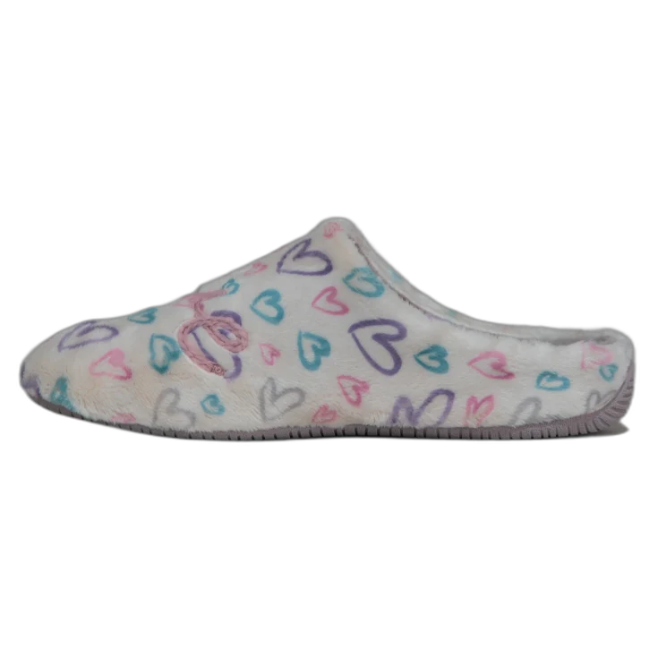 MUJER ZAPATILLAS DE ESTAR POR CASA MONTLIS (S. LOVE / YOU) ARENA-PURPUR