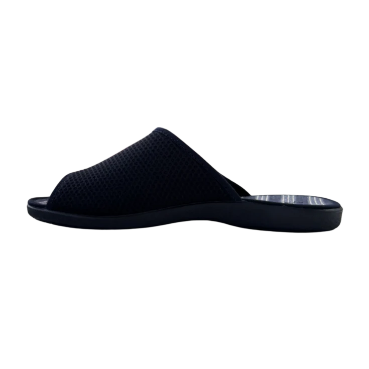 HOMBRE ZAPATILLAS DE ESTAR POR CASA LICRA TOPOS (B. LOGO PL. LUREA) MARI
