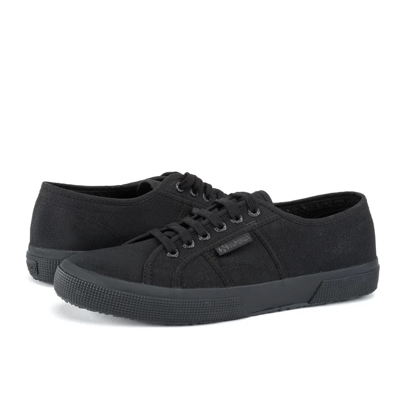 Zapatilla total negro 2750COTU Superga
