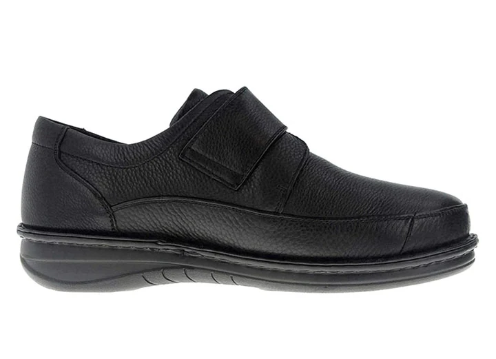 Zapatos Grunwald P-3708 con velcro para hombre, de corte ancho