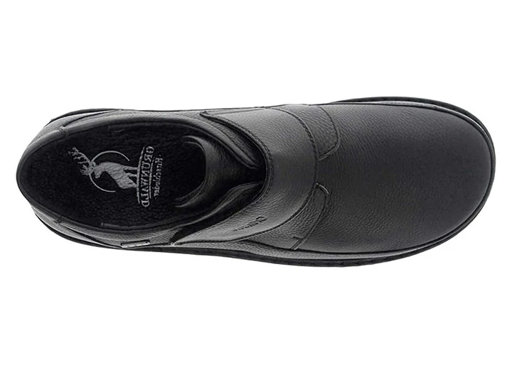 Zapatos Grunwald P-3708 con velcro para hombre, de corte ancho