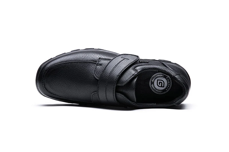Zapatos Grunwald A7823 con velcro para hombre, de corte ancho