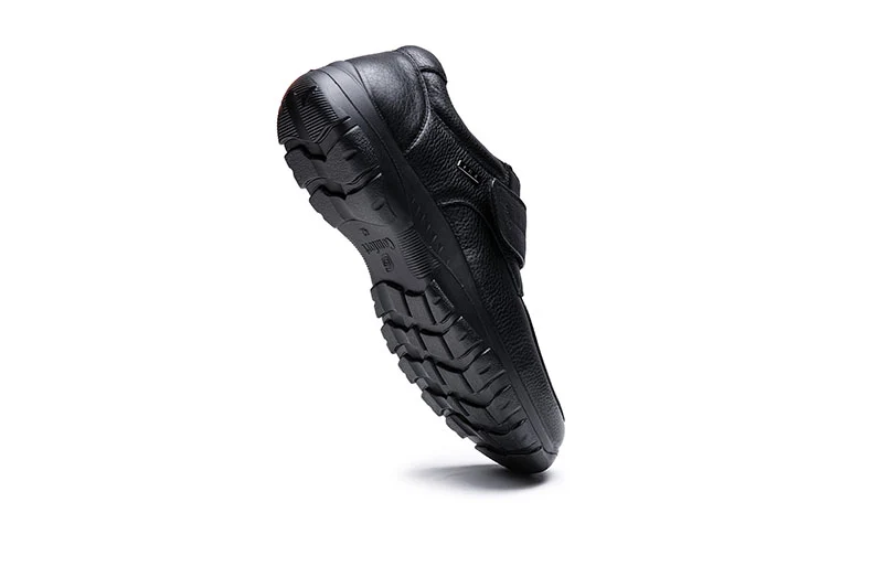 Zapatos Grunwald A7823 con velcro para hombre, de corte ancho
