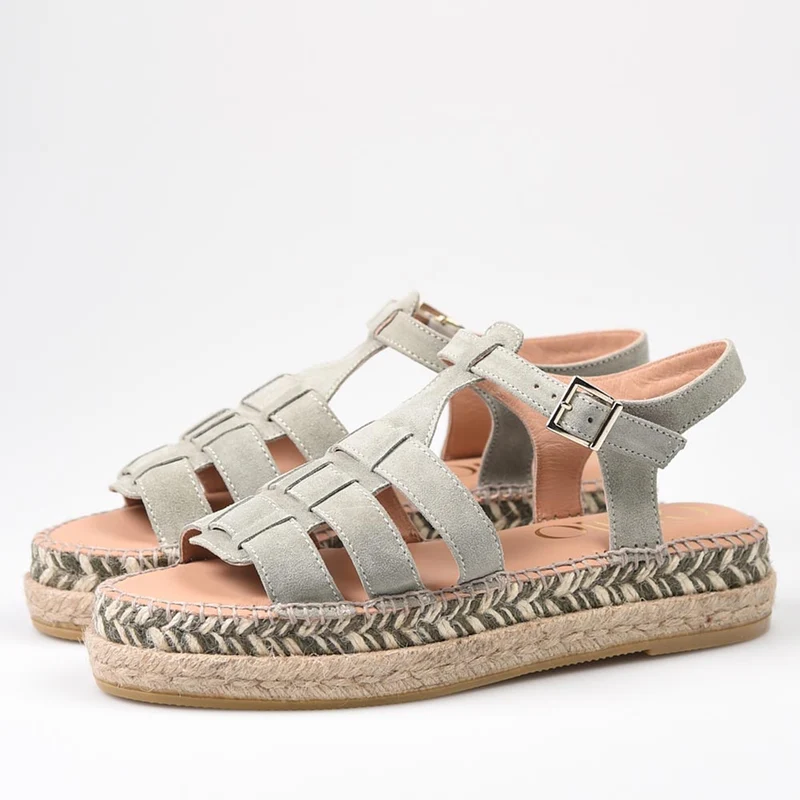 Sandalias de Esparto Gaimo Livia Menta