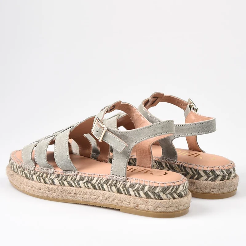 Sandalias de Esparto Gaimo Livia Menta