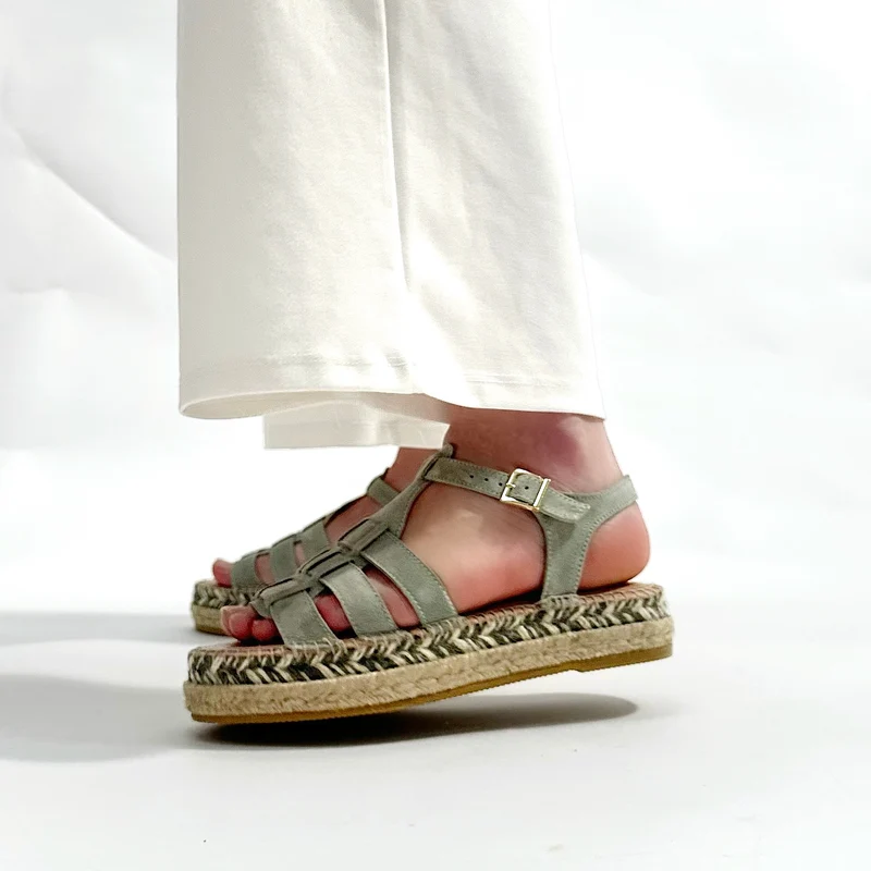 Sandalias de Esparto Gaimo Livia Menta