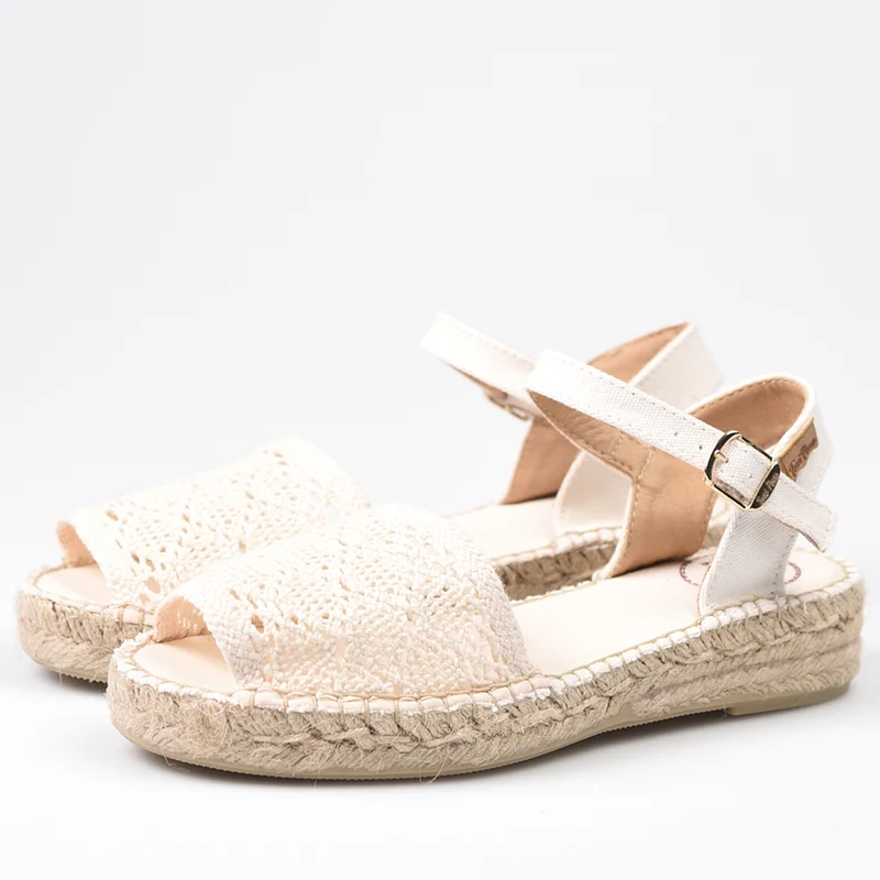 Sandalias de Esparto Toni Pons Eulalia Crudo