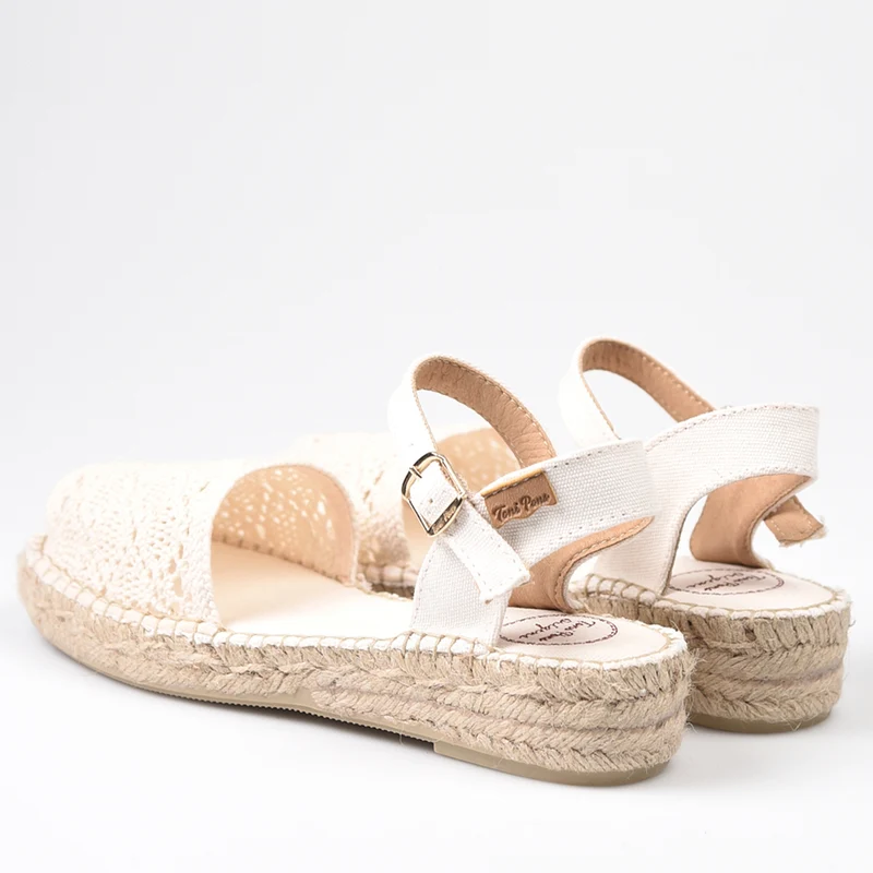 Sandalias de Esparto Toni Pons Eulalia Crudo