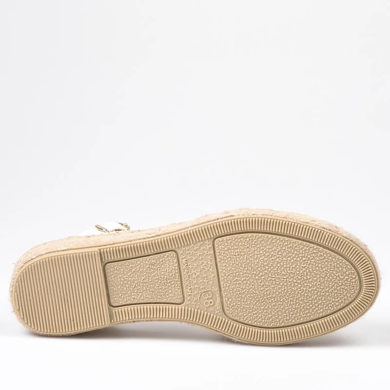 Sandalias de Esparto Toni Pons Eulalia Crudo