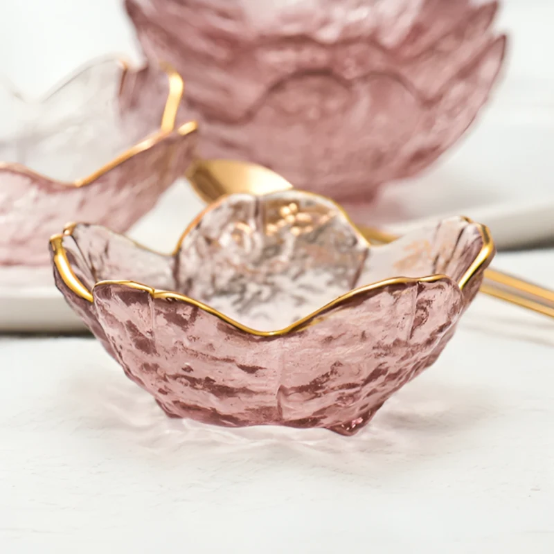 Miomu Mini Taza de Vidrio, Diseño Flor de Cerezo