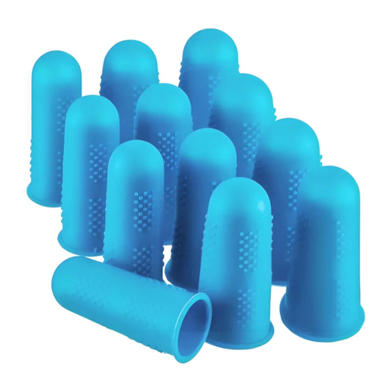 Miomu Protectores de Silicona para Dedos de la Mano para Pistola de Pegamento