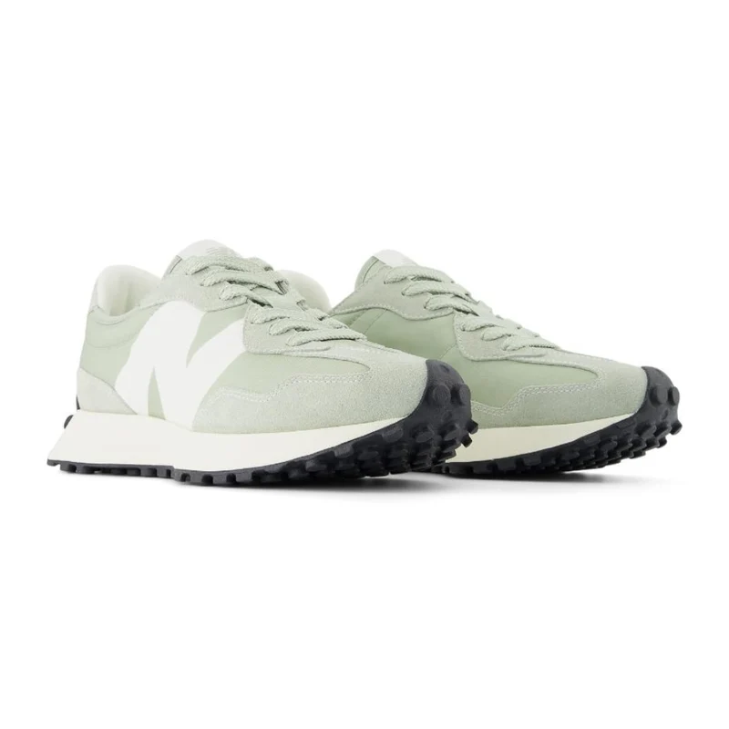 New Balance Tenis 327 Verde Musgo Claro, para Hombre