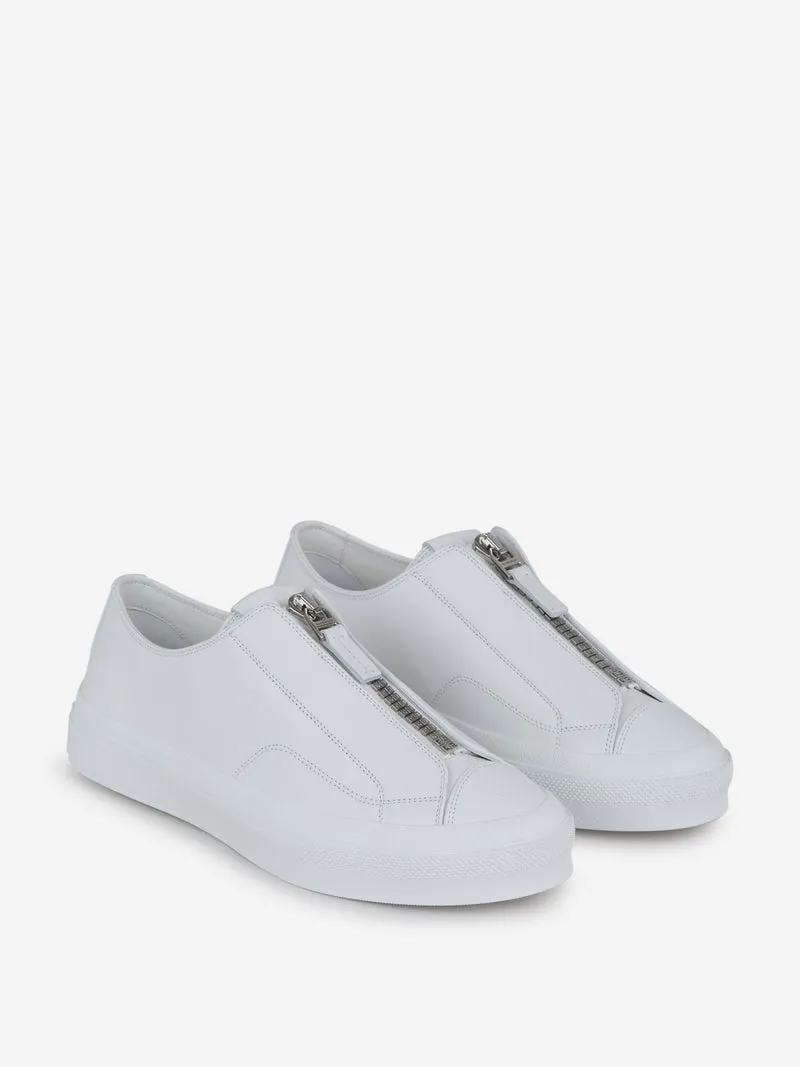 Sneakers City Piel